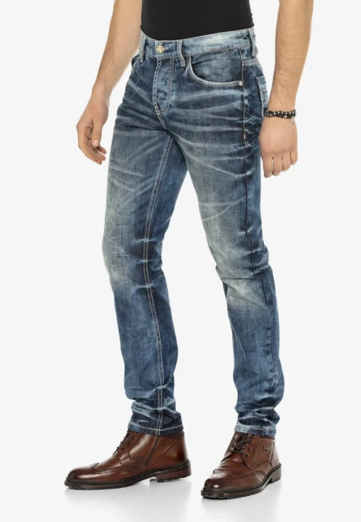 Cipo & Baxx Justice - Straight Leg Jeans - Blue -Selected Homme Shop 6fb67cc0ecb845bc9e084c41136c0496 scaled
