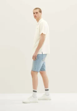 TOM TAILOR Denim Jeansshort - Used Light Stone Blue Denim 12 TOM TAILOR Denim Jeansshort - Used Light Stone Blue Denim -Selected Homme Shop 705c1955aa2645c8a4a9bdf1d16b48f6