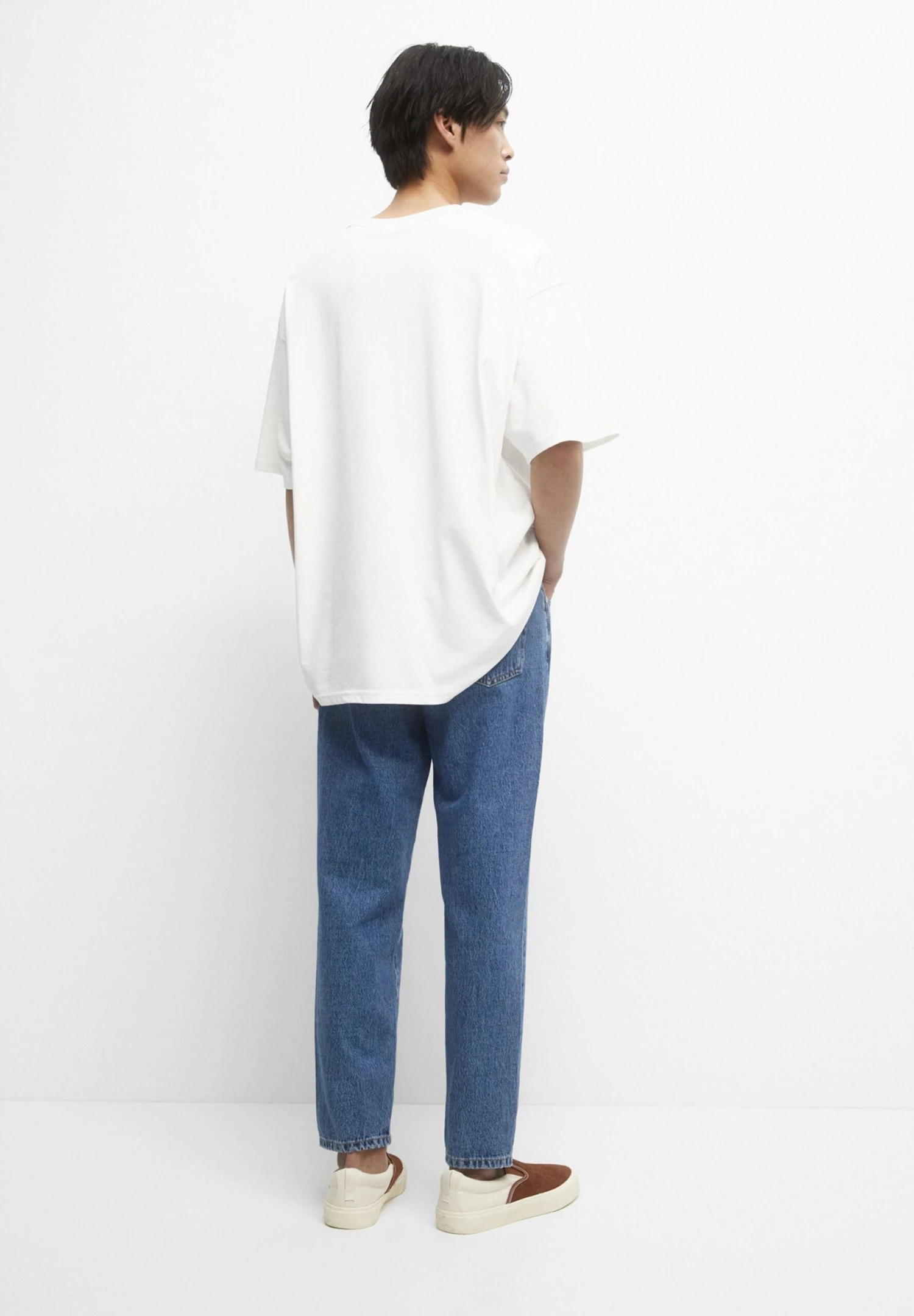 PULL & BEAR Coloured Standard - Slim Fit Jeans - Blue Denim 3 PULL & BEAR Coloured Standard - Slim Fit Jeans - Blue Denim - Afbeelding 3