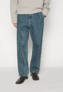 MM6 Maison Margiela Pants - Relaxed Fit Jeans - Medium Blue -Selected Homme Shop 73027f3ff5f442ddaa4d428b15549824 scaled