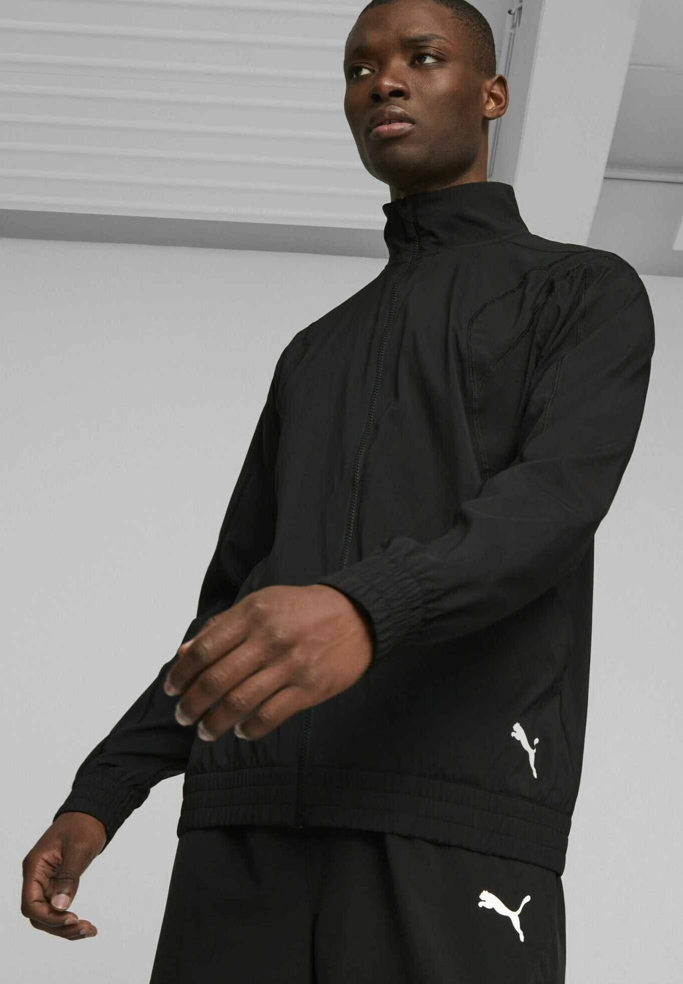 Puma Fit Full Zip - Trainingsvest - Black 2 Puma Fit Full Zip - Trainingsvest - Black - Afbeelding 2