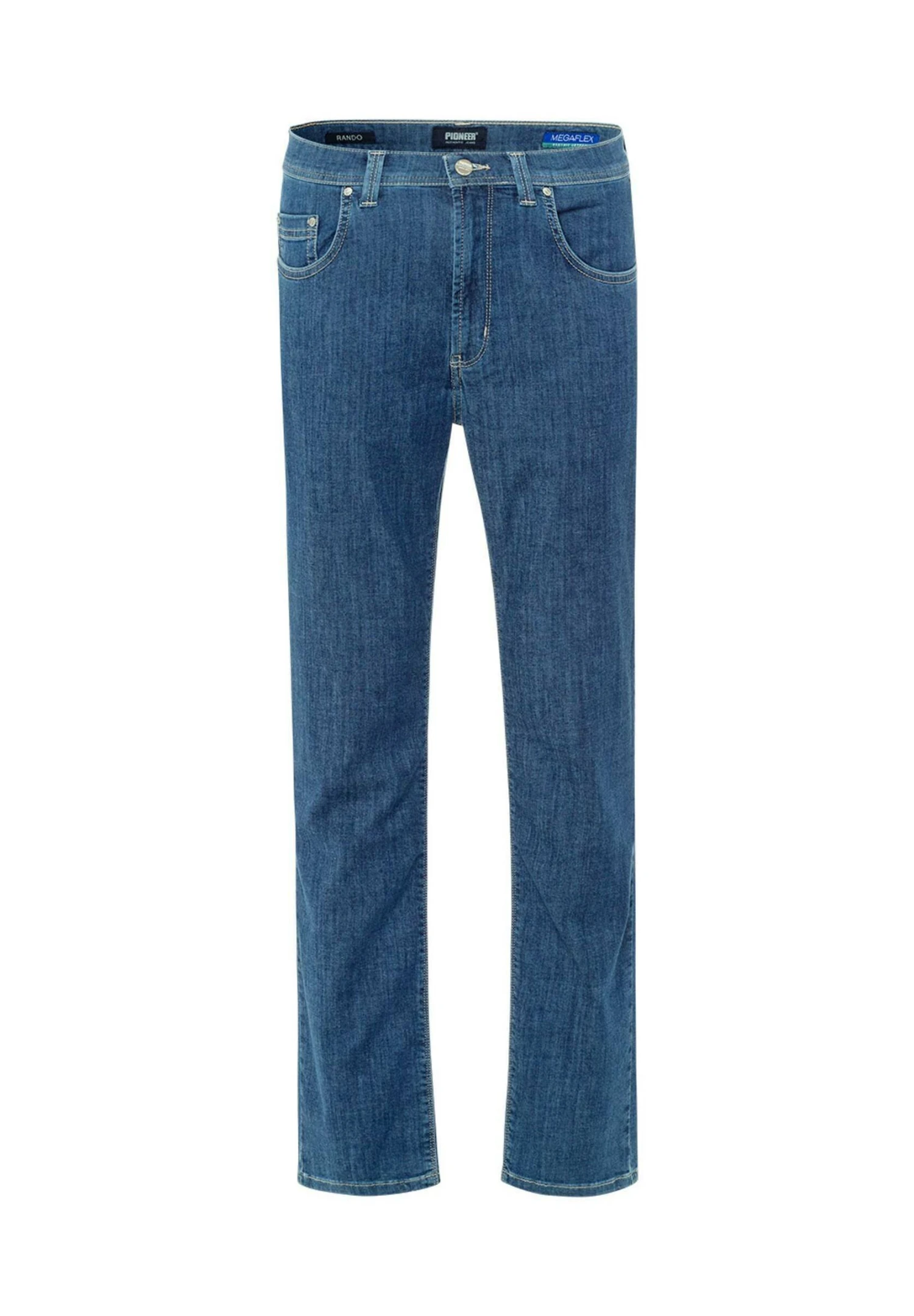 Rando - Straight Leg Jeans - Blue Stonewash 6 Rando - Straight Leg Jeans - Blue Stonewash - Afbeelding 6