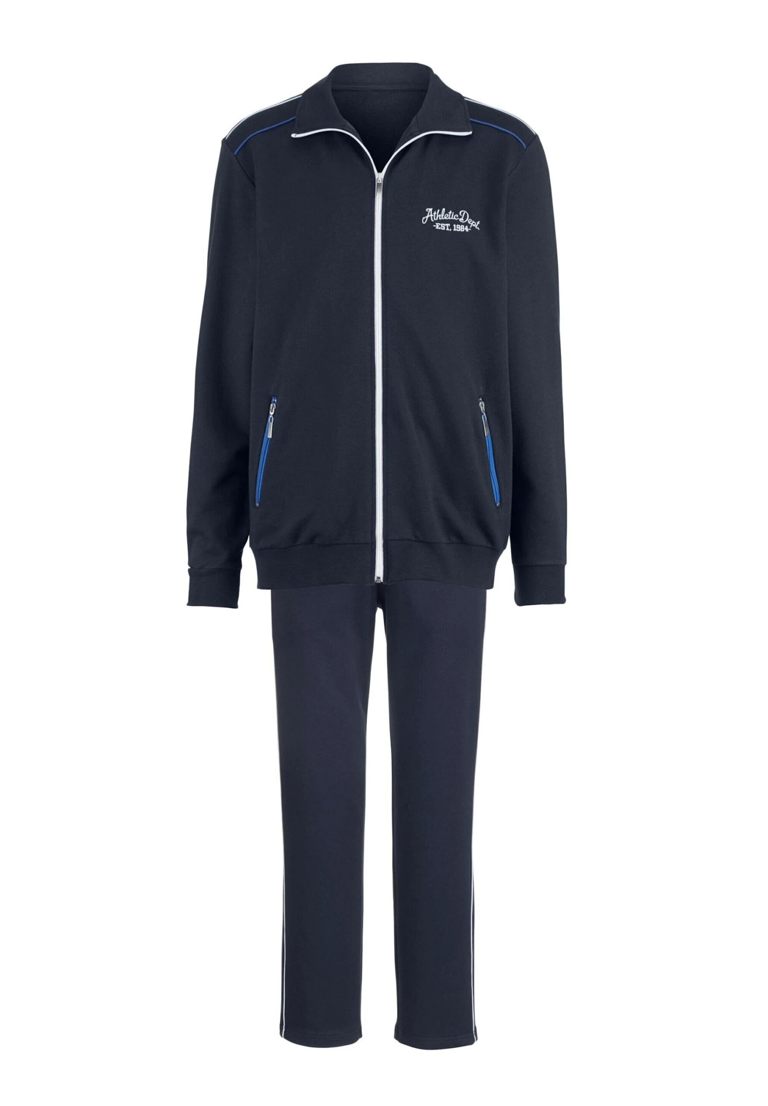 Trainingspak - Marineblau/Royalblau/Weiß 3 Trainingspak - Marineblau/Royalblau/Weiß - Afbeelding 3