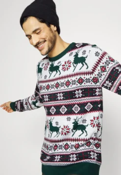 Lindbergh Christmas - Trui - White -Selected Homme Shop 76c7cd570acf4da69f95cd4d329d2ed4 scaled