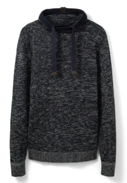 Tom Tailor Trui - Navy/Kakhi/White Mouline -Selected Homme Shop 77be540fccea463f8608ef20a6aa3079