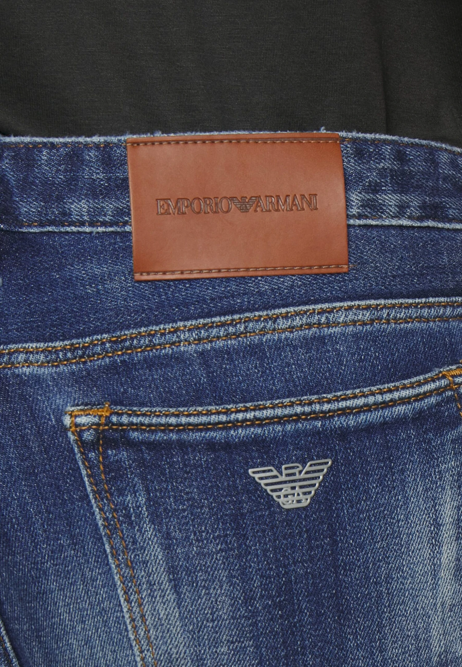 Emporio Armani 5 Pockets Pant - Slim Fit Jeans - Denim Blu 5 Emporio Armani 5 Pockets Pant - Slim Fit Jeans - Denim Blu - Afbeelding 5