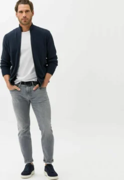 BRAX Style Chris - Slim Fit Jeans - Light Grey Used -Selected Homme Shop 7d70e26b41ab4129b7edf578adbdf5c9