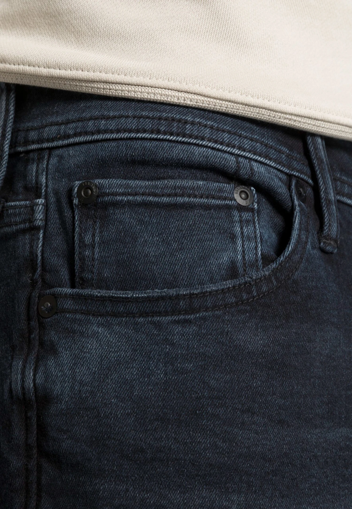 Jack & Jones Jjimike Jjoriginal - Relaxed Fit Jeans - Black Denim 5 Jack & Jones Jjimike Jjoriginal - Relaxed Fit Jeans - Black Denim - Afbeelding 5