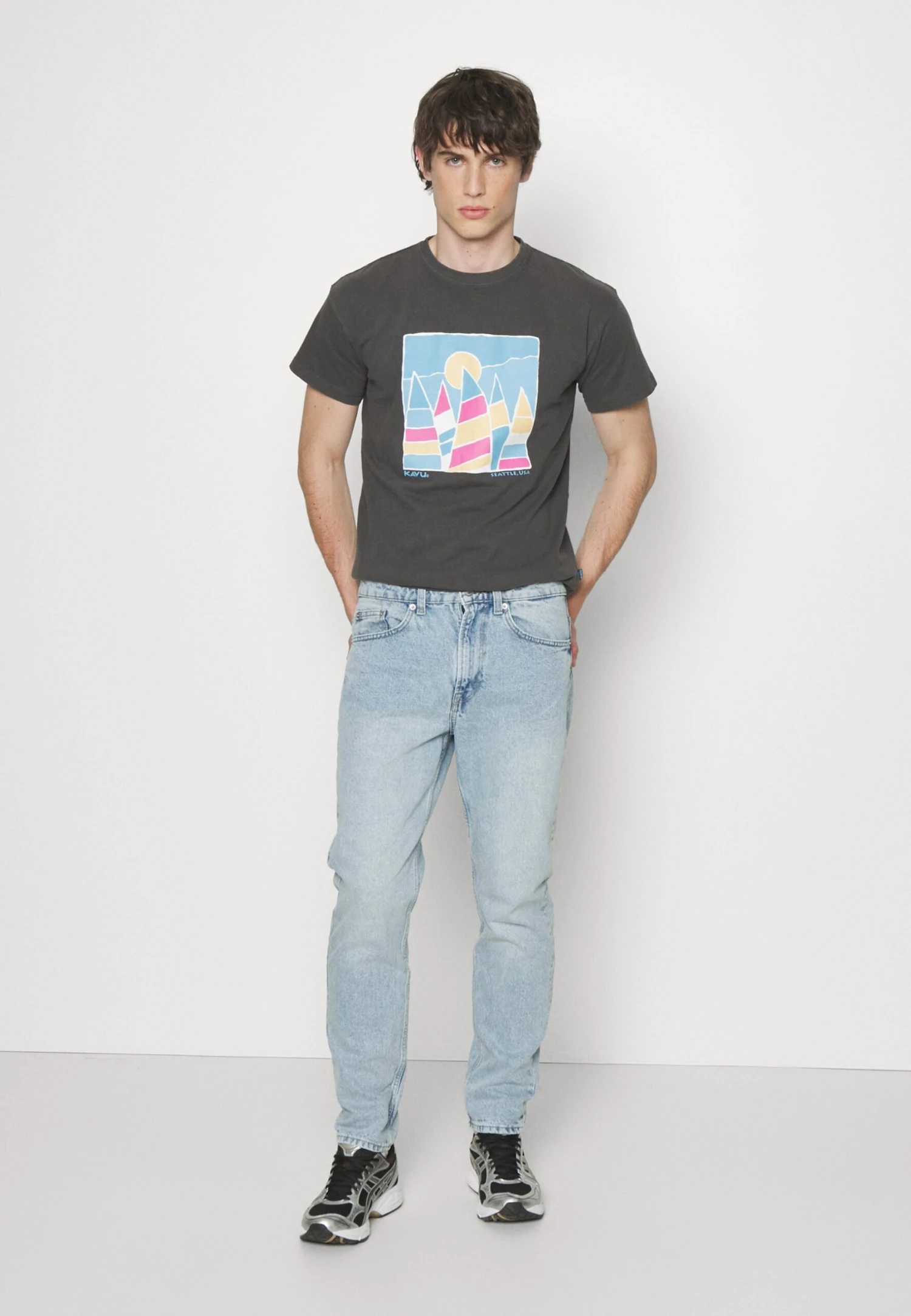 Only & Sons Onsav Lifei Carrot- Slim Fit Jeans - Light Blue 4 Only & Sons Onsav Lifei Carrot- Slim Fit Jeans - Light Blue - Afbeelding 4