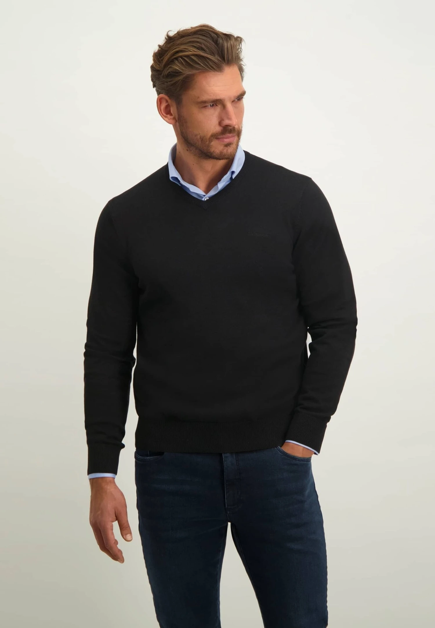 Essentials - Trui - Black Plain 1 Essentials - Trui - Black Plain