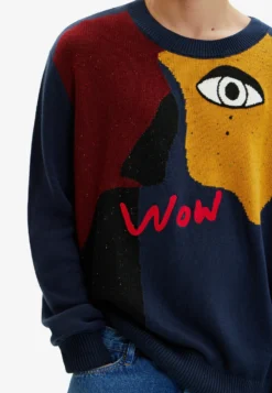 Desigual Fine Knit Eye - Trui - Blue 8 Desigual Fine Knit Eye - Trui - Blue -Selected Homme Shop 821ad68c00364596b1369b8eb768332c scaled