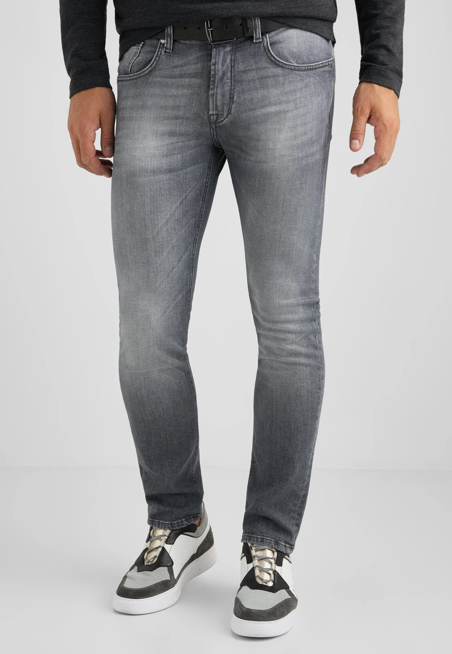 Baldessarini Tribute To Nature John- Slim Fit Jeans - Grau Used 1 Baldessarini Tribute To Nature John- Slim Fit Jeans - Grau Used