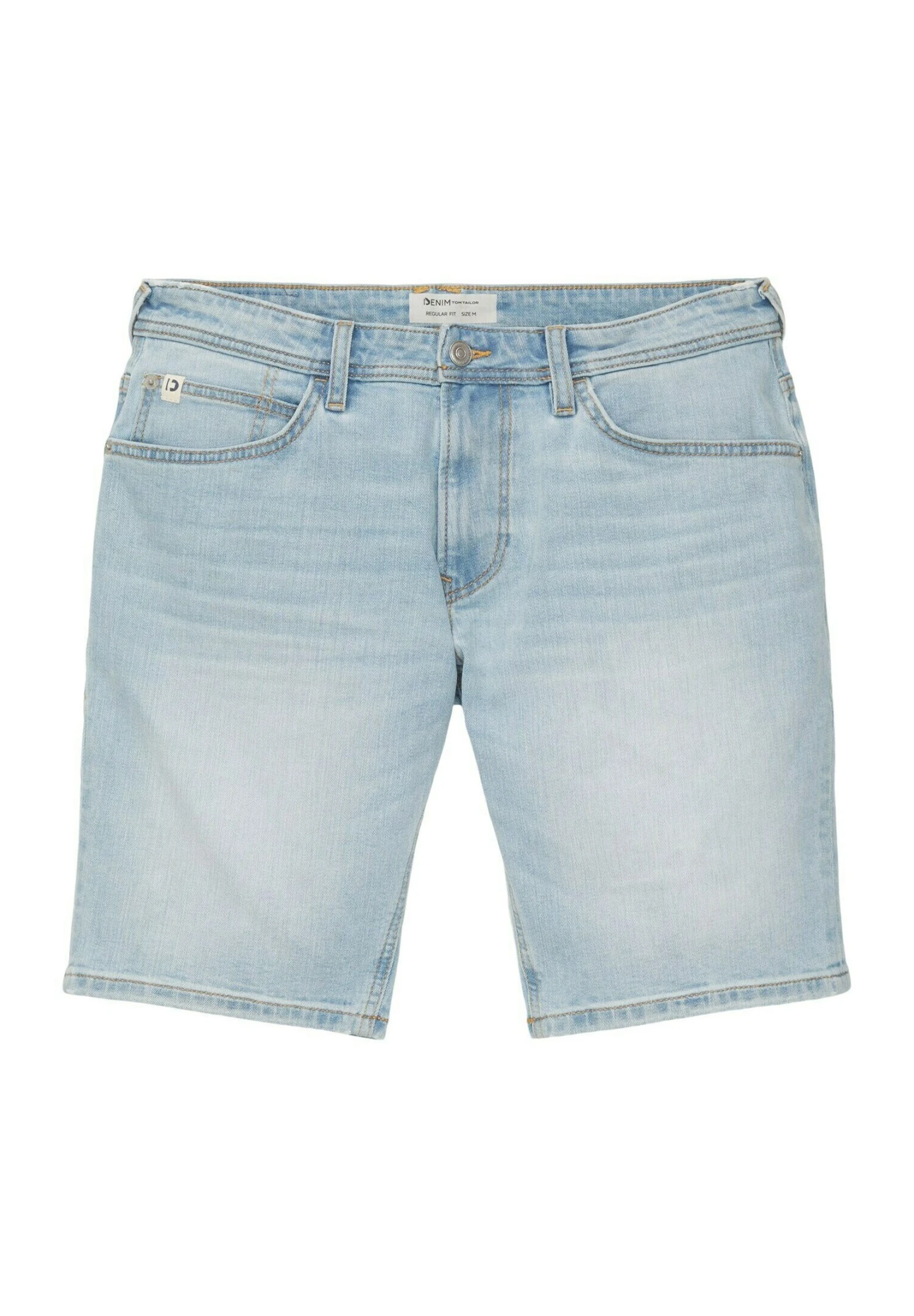 TOM TAILOR Denim Jeansshort - Used Light Stone Blue Denim 8 TOM TAILOR Denim Jeansshort - Used Light Stone Blue Denim - Afbeelding 8