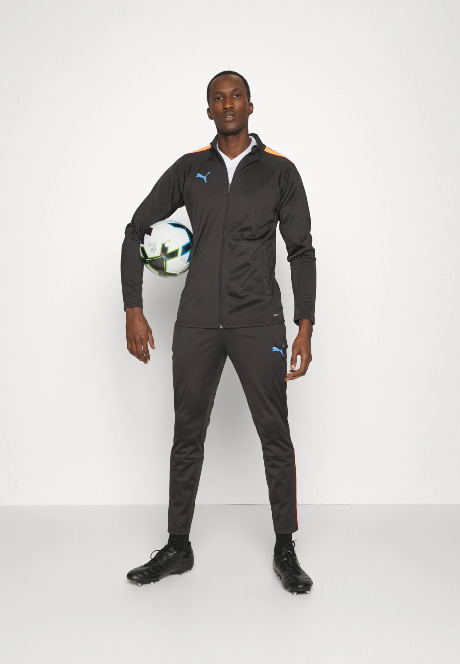 Puma Teamliga Tracksuit - Trainingspak - Black/Ultra Orange 2 Puma Teamliga Tracksuit - Trainingspak - Black/Ultra Orange - Afbeelding 2