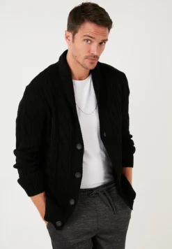 Slim Fit - Vest - Black