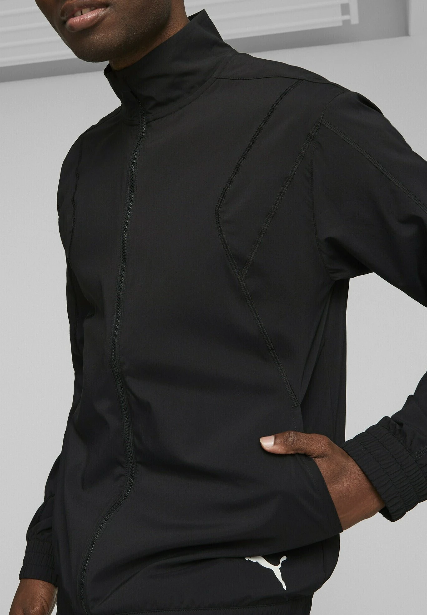 Puma Fit Full Zip - Trainingsvest - Black 3 Puma Fit Full Zip - Trainingsvest - Black - Afbeelding 3