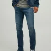Jack & Jones Glenn Fox Jos - Slim Fit Jeans - Blue Denim