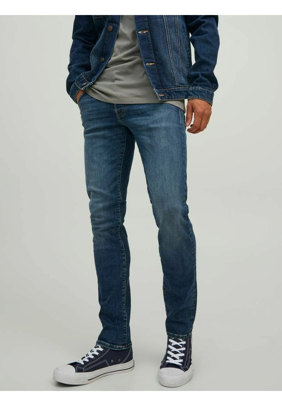 Jack & Jones Glenn Fox Jos - Slim Fit Jeans - Blue Denim 1 Jack & Jones Glenn Fox Jos - Slim Fit Jeans - Blue Denim