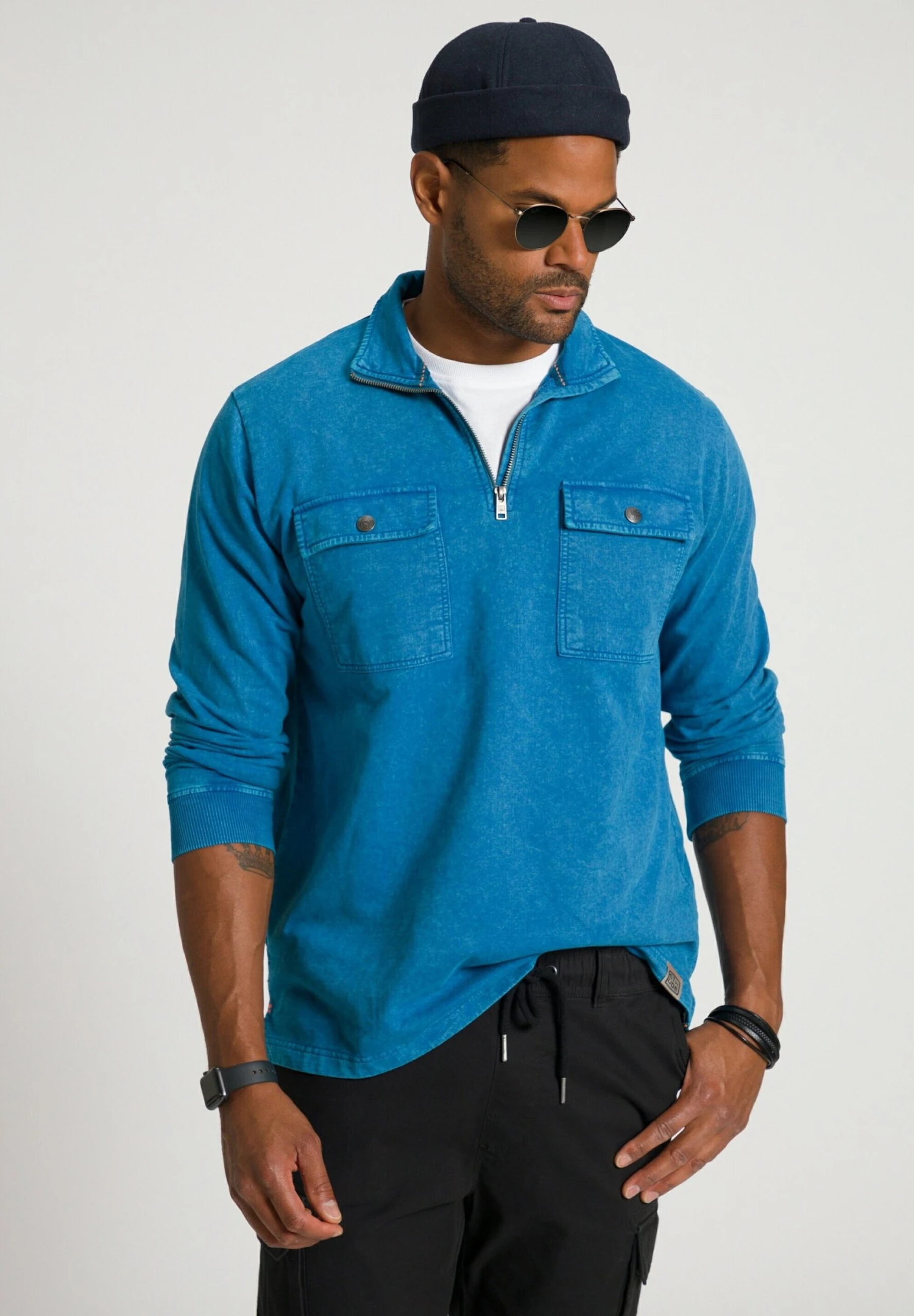 Trui - Blue 1 Trui - Blue