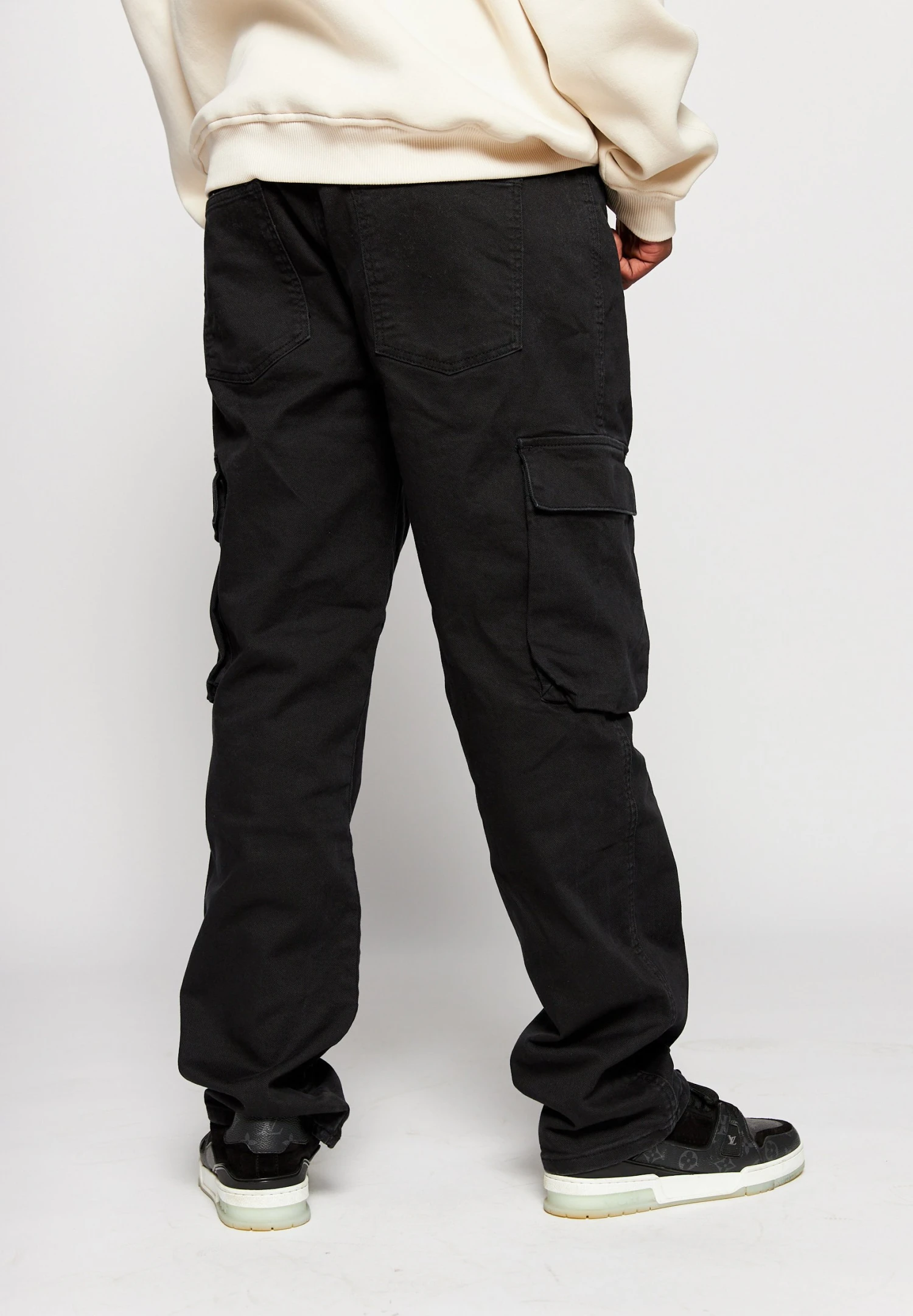 Straight Leg Jeans - Black 5 Straight Leg Jeans - Black - Afbeelding 5