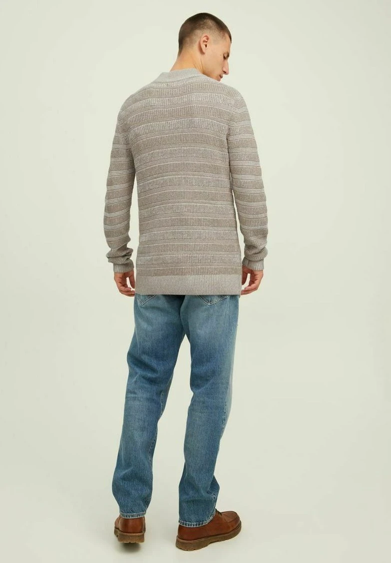 JACK&JONES Premium Mock Neck - Trui - Crockery 3 JACK&JONES Premium Mock Neck - Trui - Crockery - Afbeelding 3