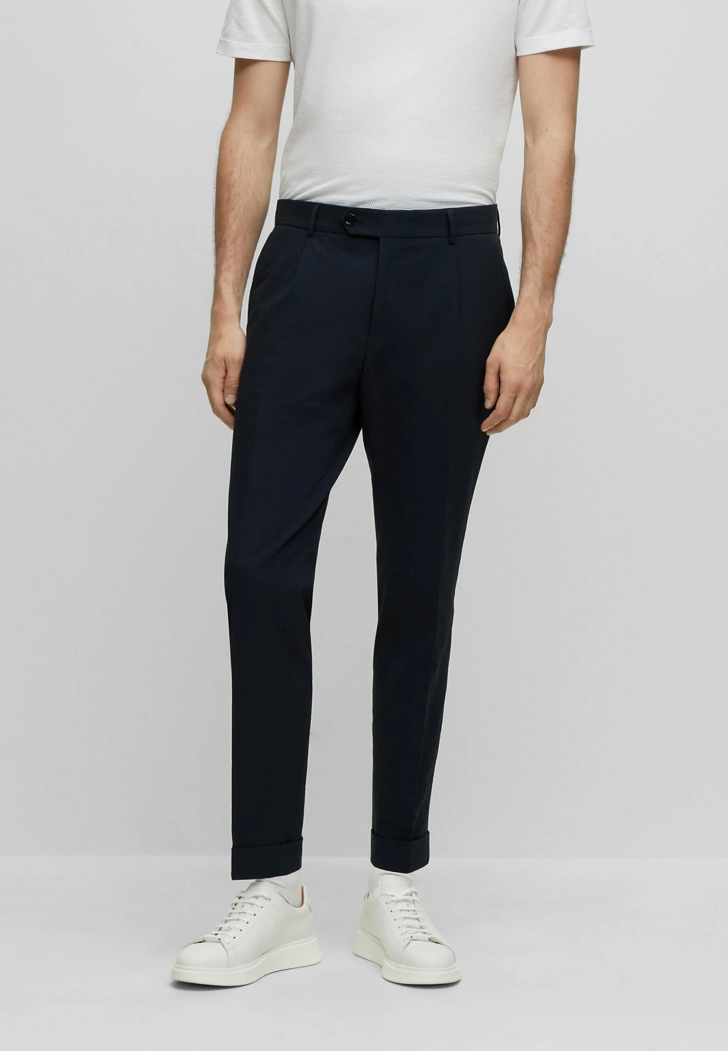 Boss Huge 2 Pcs Set - Kostuum - Dark Blue Four 4 Boss Huge 2 Pcs Set - Kostuum - Dark Blue Four - Afbeelding 4