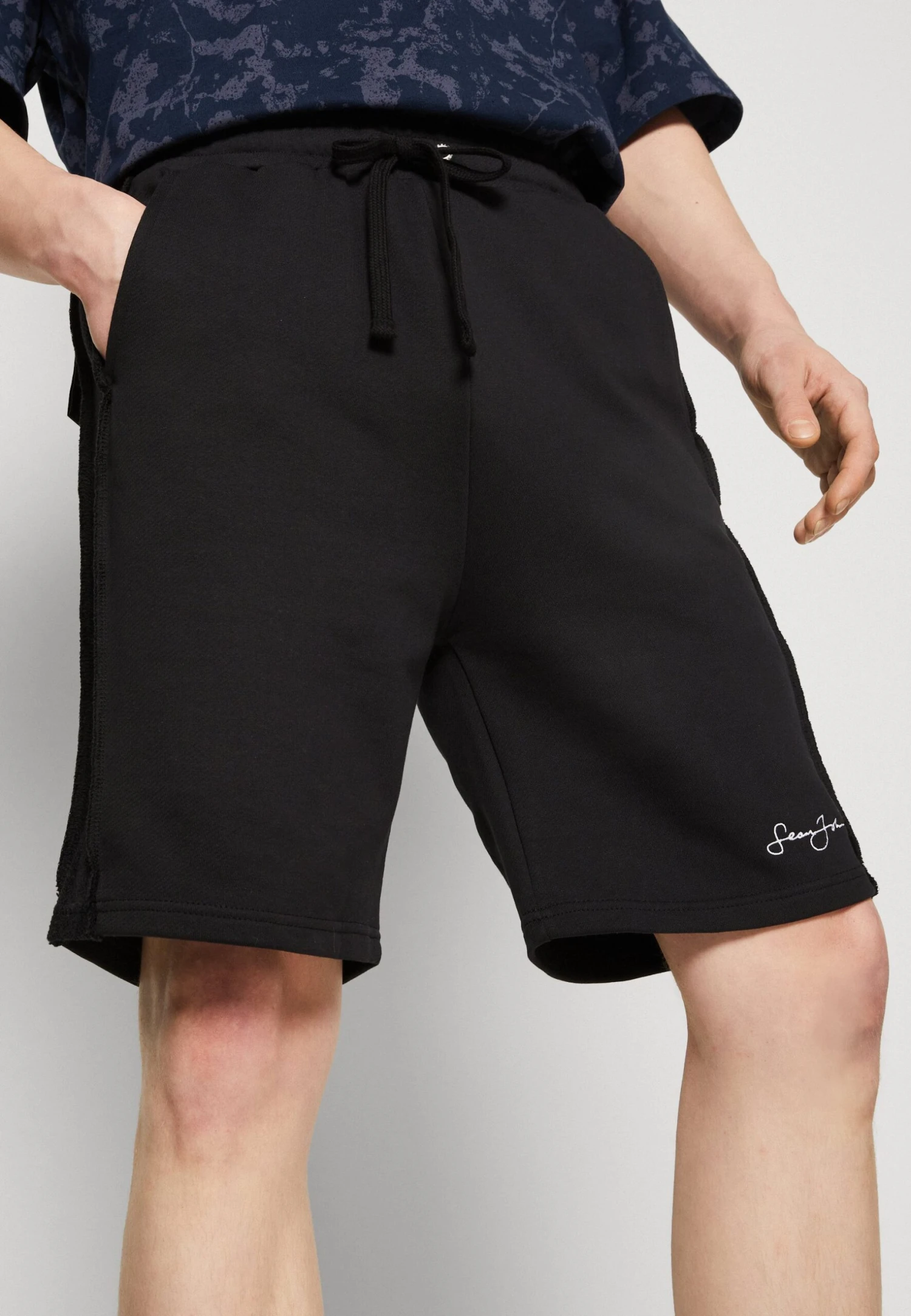 Sean John Script Logo - Shorts - Black 4 Sean John Script Logo - Shorts - Black - Afbeelding 4