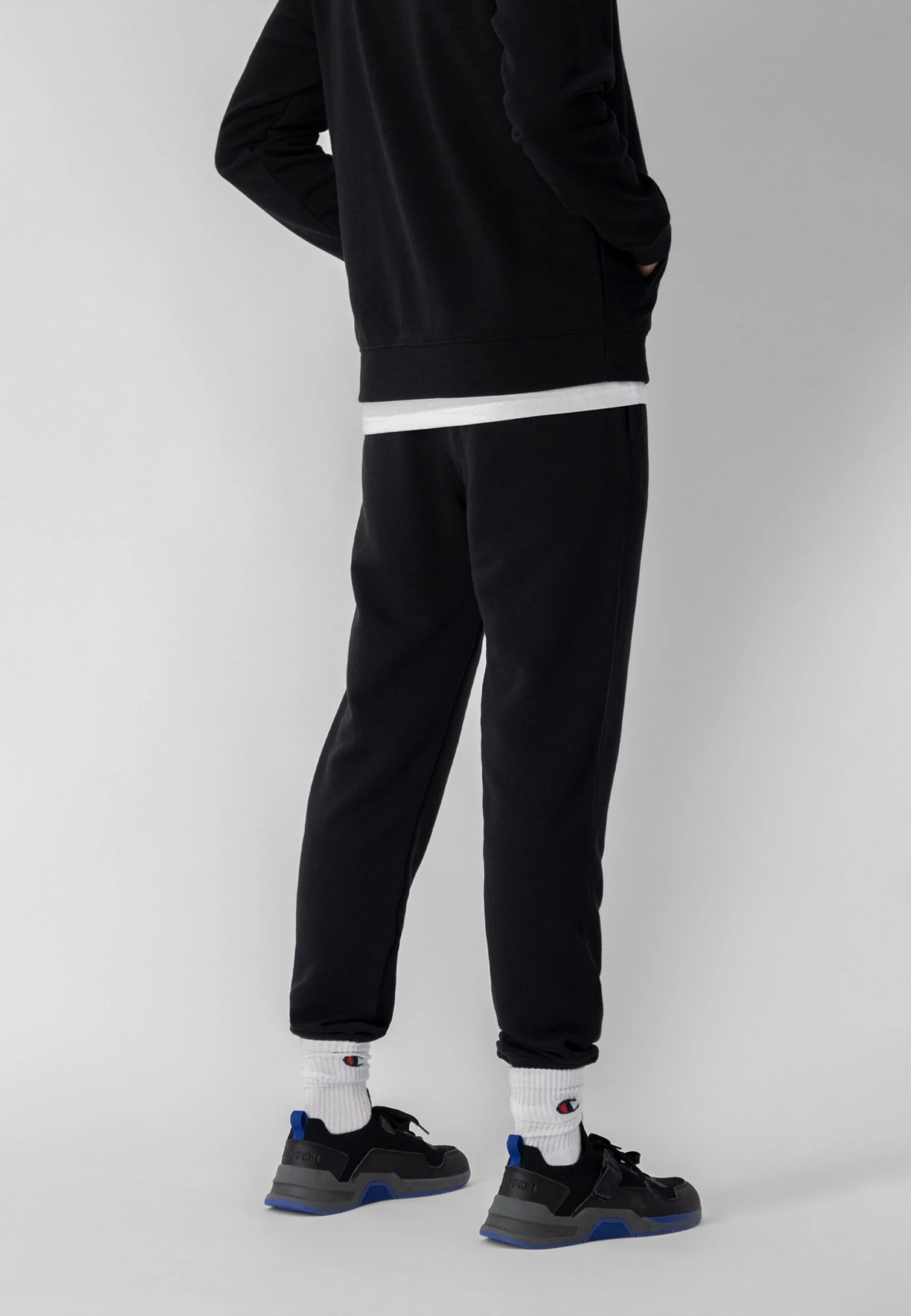 Champion Rib Cuff Authentic - Trainingsbroek - Black 3 Champion Rib Cuff Authentic - Trainingsbroek - Black - Afbeelding 3