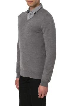 J.Lindeberg Lymann - Trui - Grey Melange 9 J.Lindeberg Lymann - Trui - Grey Melange -Selected Homme Shop 99fb66cc17cc4a08b247fbf2fa887a2d