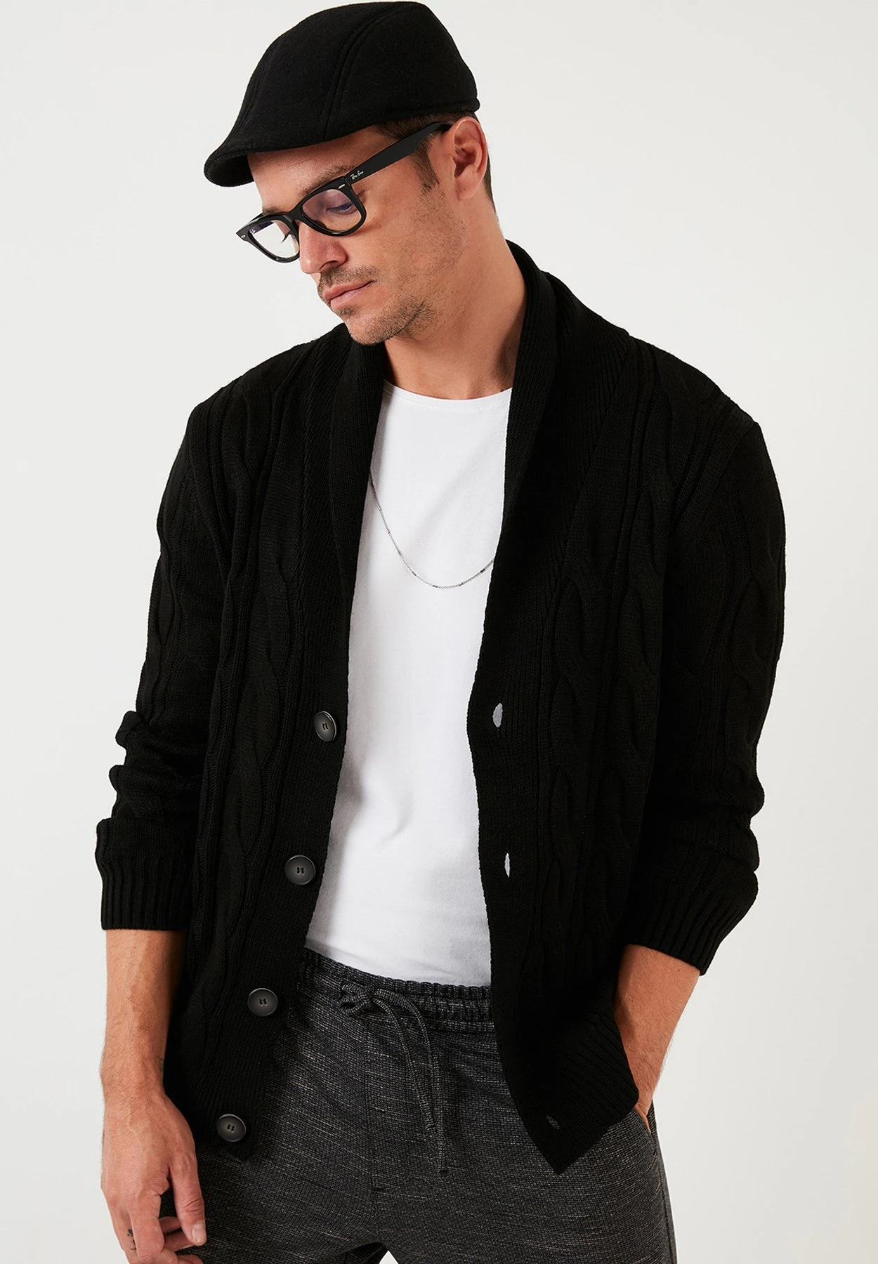 Slim Fit - Vest - Black 2 Slim Fit - Vest - Black - Afbeelding 2