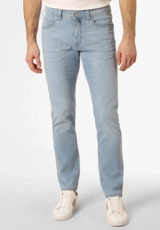 Pierre Cardin Lyon - Slim Fit Jeans - Light Blue Fashion -Selected Homme Shop a177dcef52644104a9519f129930fe21