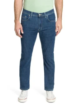 Rando - Straight Leg Jeans - Blue Stonewash