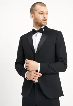 Basic Plain Black Tux Suit Slim Fit - Kostuum - Black 14 Basic Plain Black Tux Suit Slim Fit - Kostuum - Black -Selected Homme Shop a2f6014907f7485893c511857d8910a8