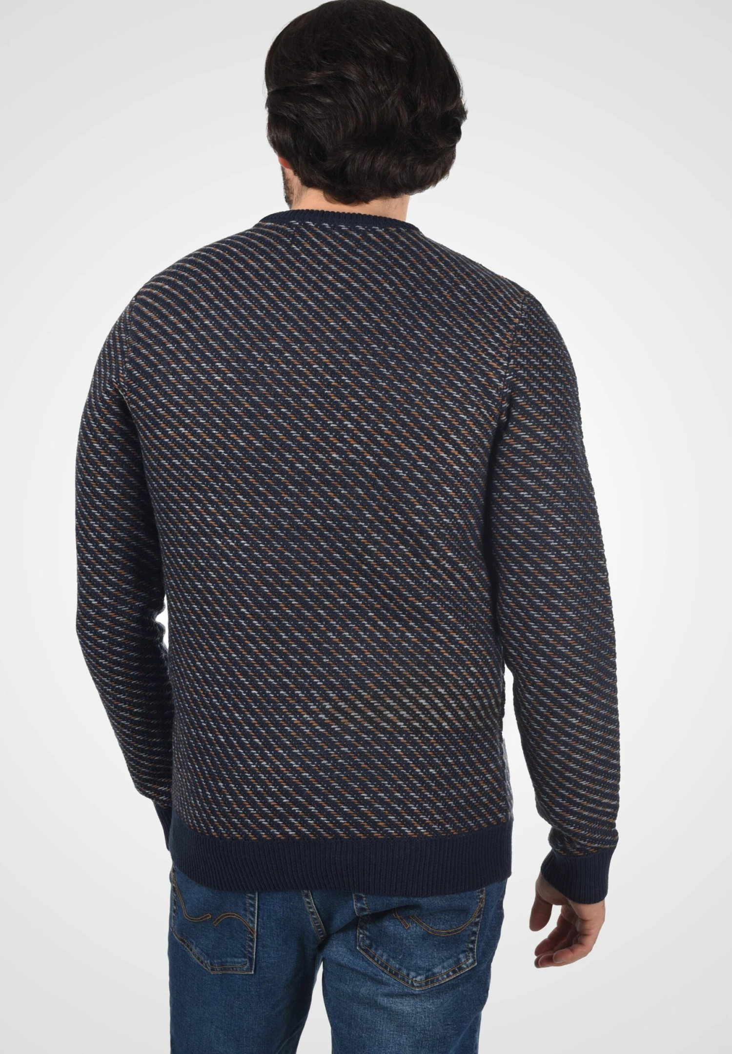 Blend Bhcalisto - Trui - Navy Blazer 3 Blend Bhcalisto - Trui - Navy Blazer - Afbeelding 3