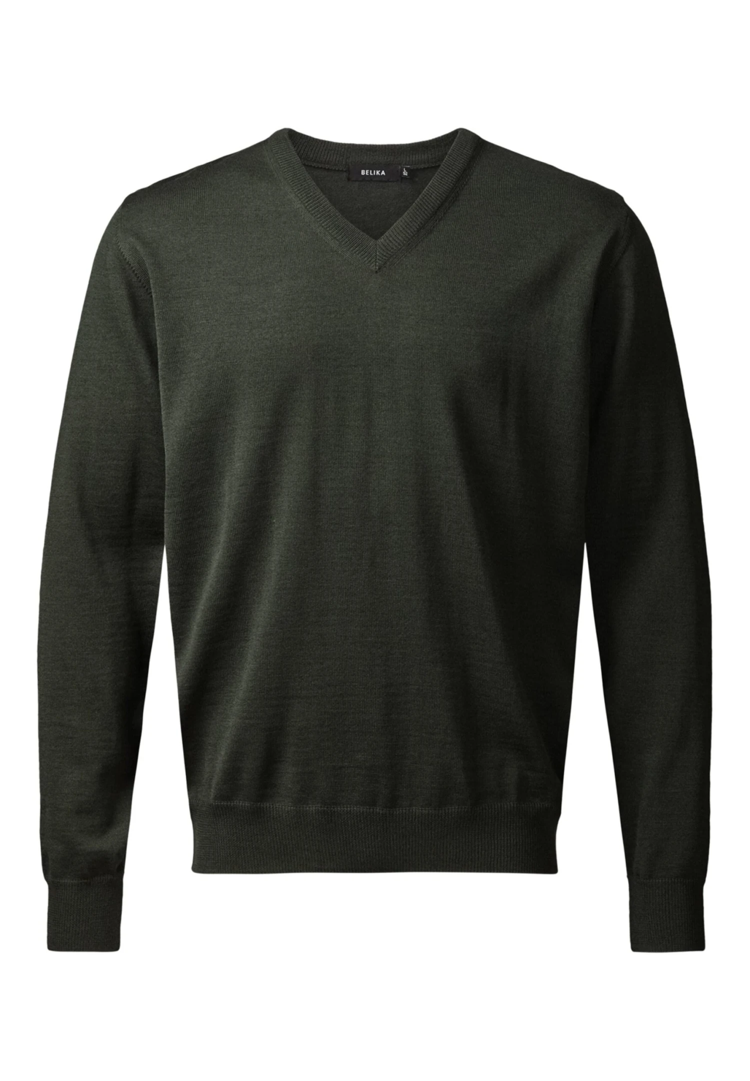 Bologna - Trui - Olive Melange 7 Bologna - Trui - Olive Melange - Afbeelding 7