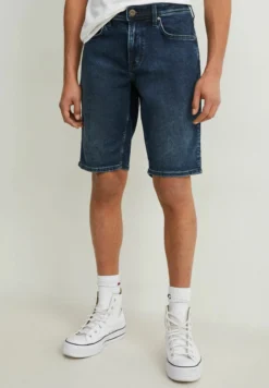 Jeansshort - Denim Dark Blue