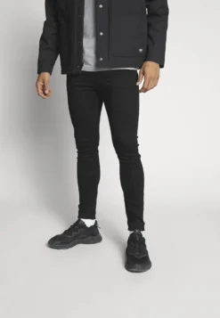 Calvin Klein Jeans Super Skinny - Jeans Skinny Fit - Black