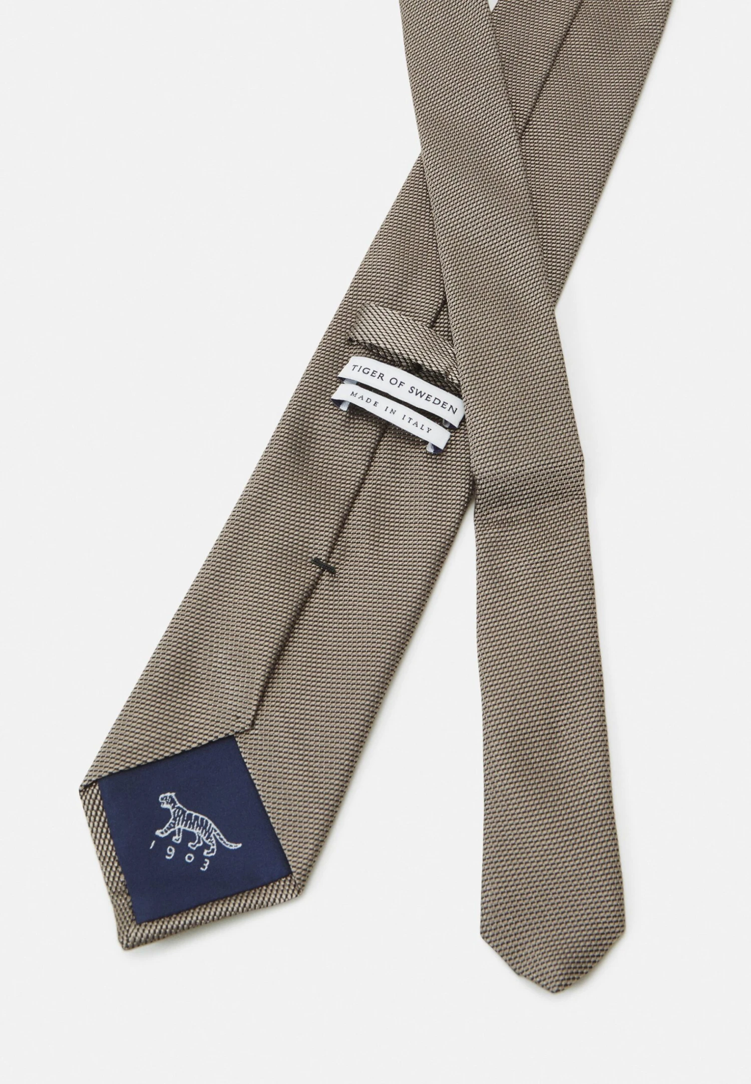 Tiger Of Sweden Tido - Stropdas - Dark Stone 2 Tiger Of Sweden Tido - Stropdas - Dark Stone - Afbeelding 2