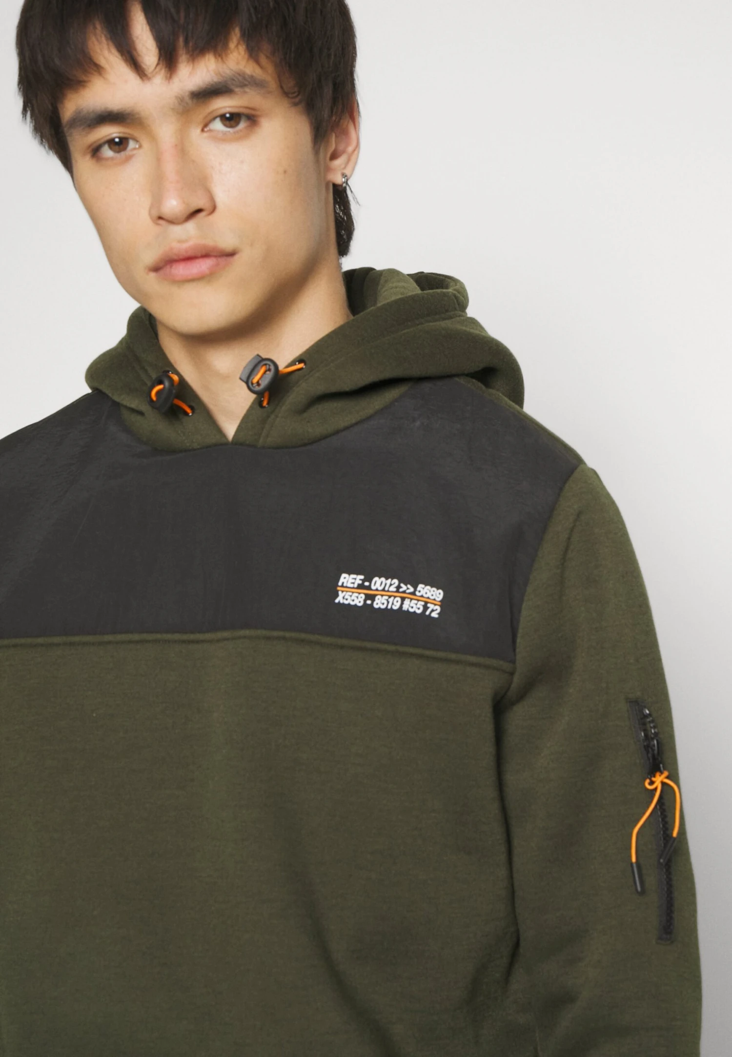 BRAVE SOUL Trainingspak - Khaki/Black 4 BRAVE SOUL Trainingspak - Khaki/Black - Afbeelding 4