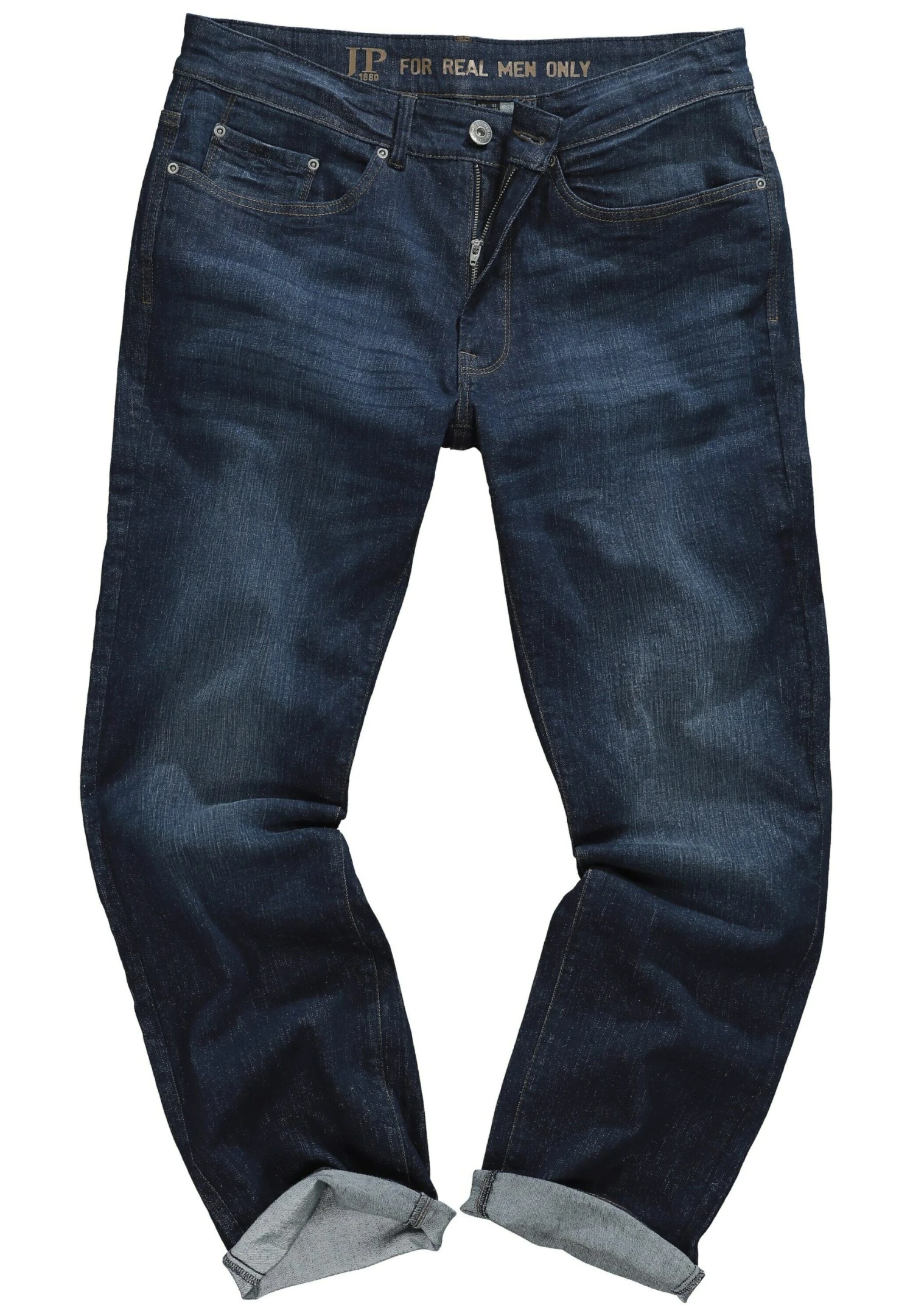 JP1880 Flexnamic - Straight Leg Jeans - Dark Blue Denim 5 JP1880 Flexnamic - Straight Leg Jeans - Dark Blue Denim - Afbeelding 5