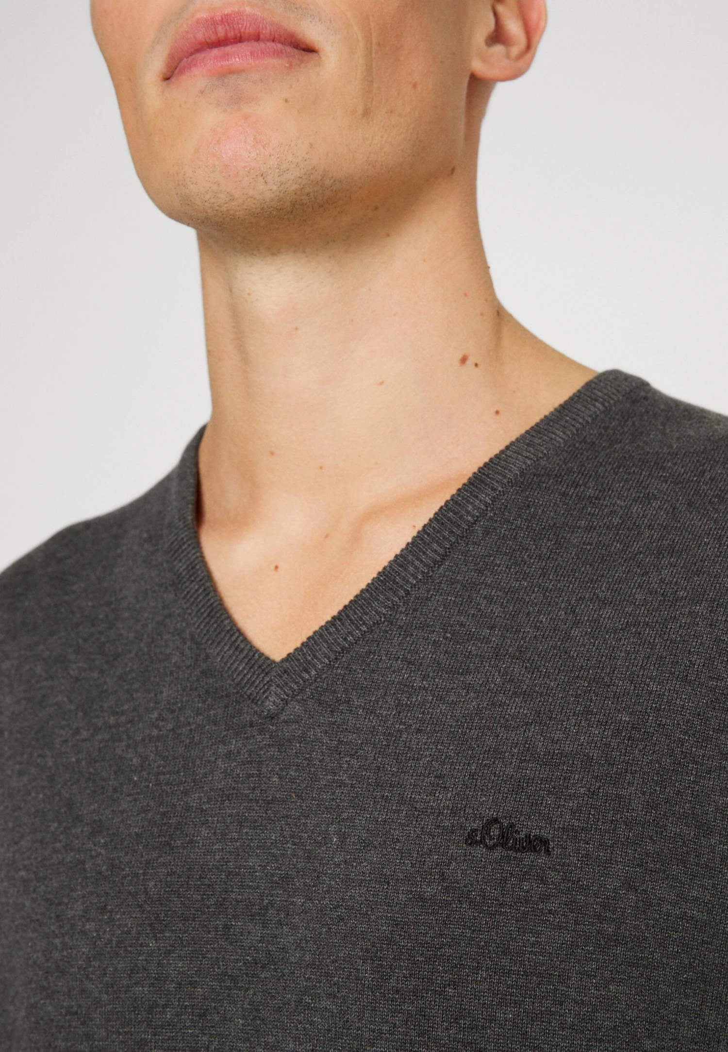 S.Oliver Trui - Anthracite Melange 7 S.Oliver Trui - Anthracite Melange - Afbeelding 7