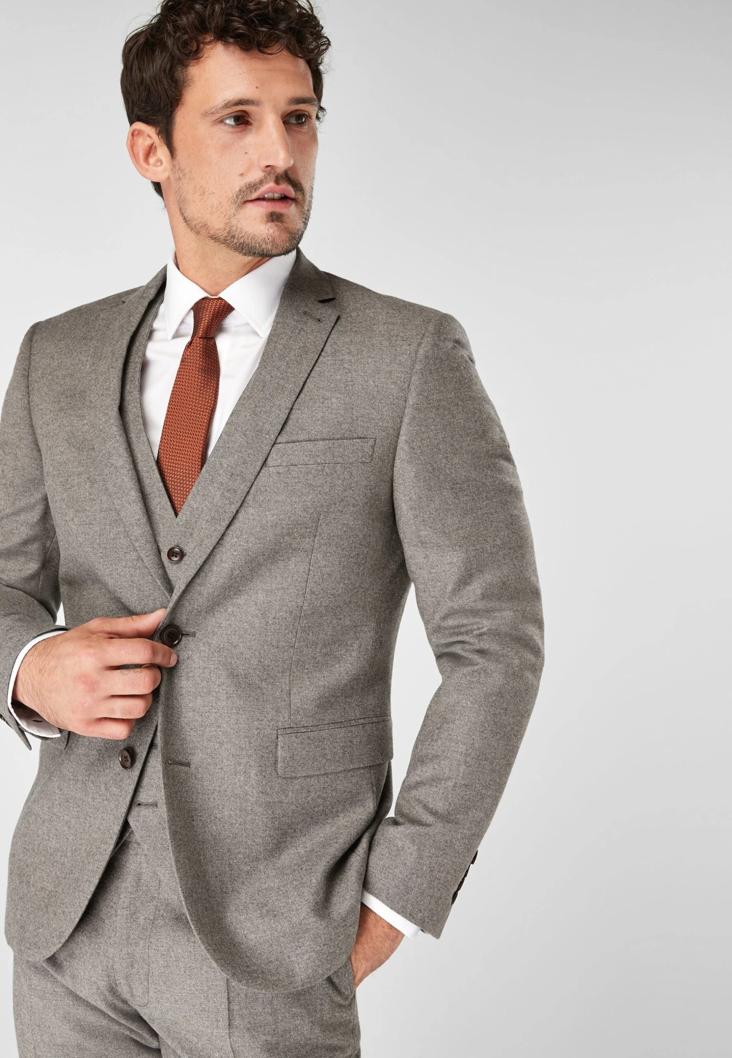 Next Blazer - Brown 1 Next Blazer - Brown