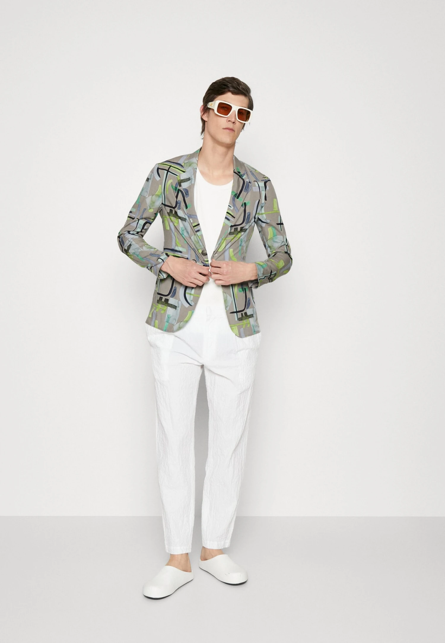 Emporio Armani Blazer - Blazer - Grigio Topo 2 Emporio Armani Blazer - Blazer - Grigio Topo - Afbeelding 2