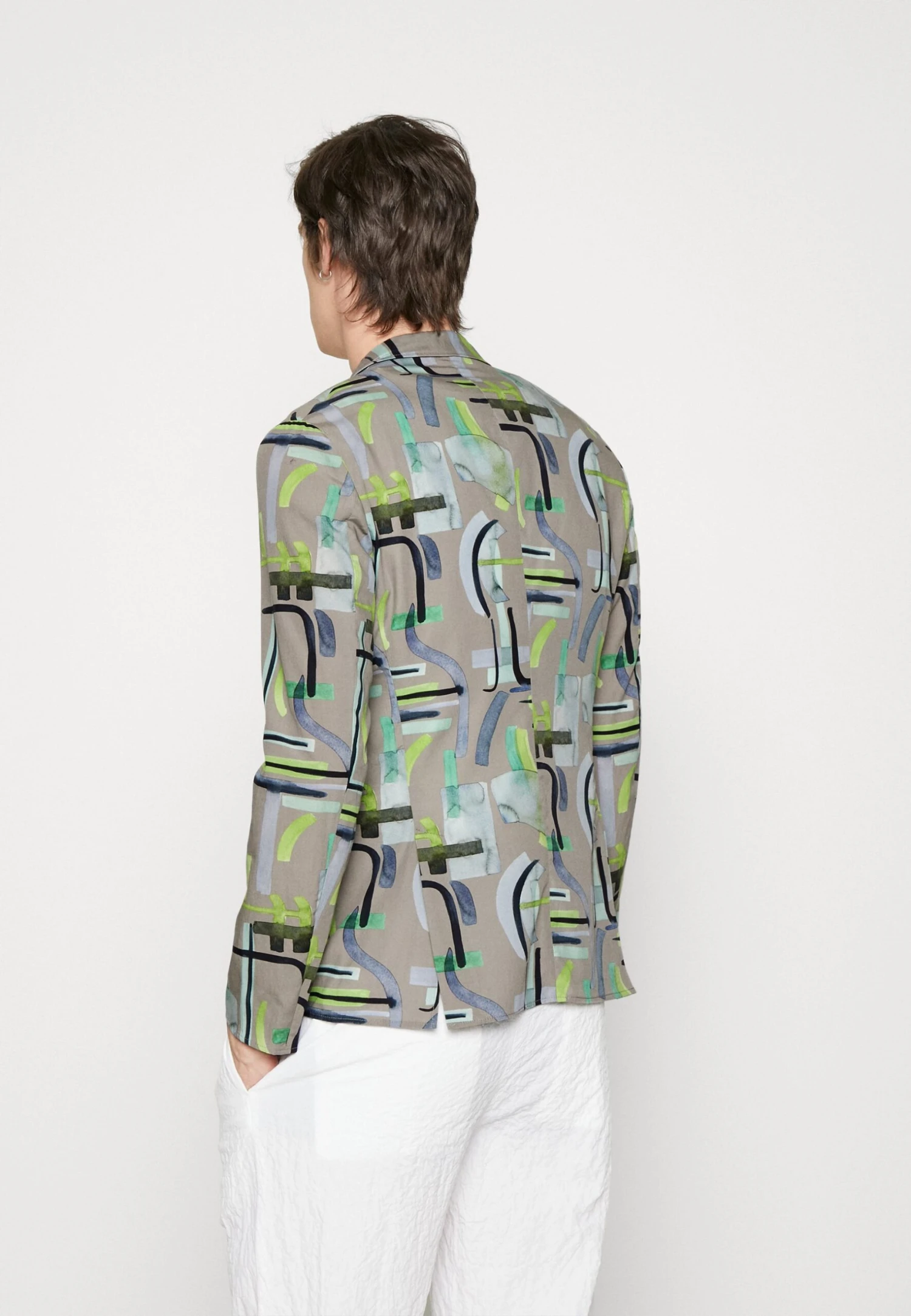 Emporio Armani Blazer - Blazer - Grigio Topo 3 Emporio Armani Blazer - Blazer - Grigio Topo - Afbeelding 3