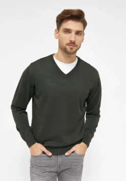 Bologna - Trui - Olive Melange