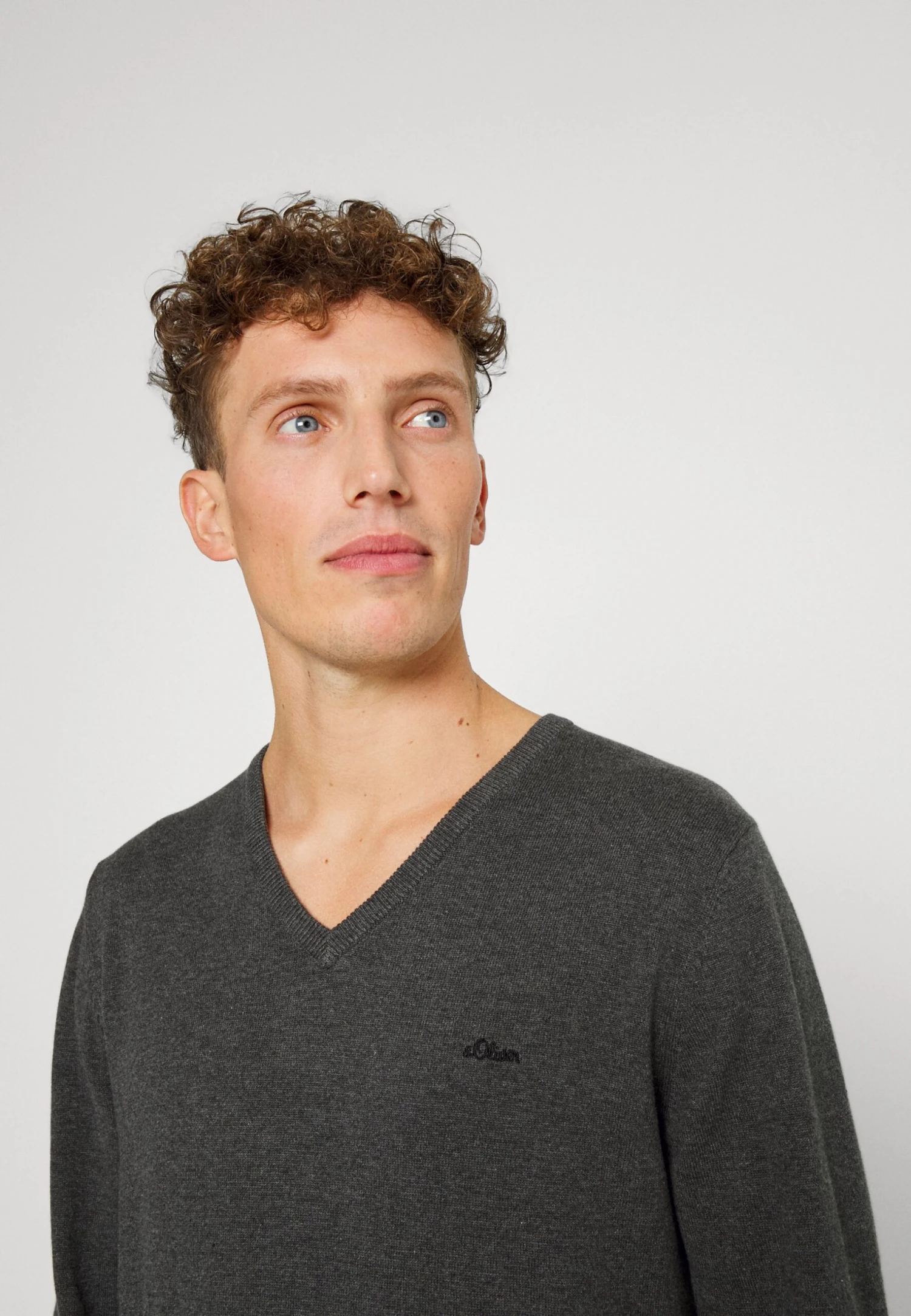 S.Oliver Trui - Anthracite Melange 5 S.Oliver Trui - Anthracite Melange - Afbeelding 5