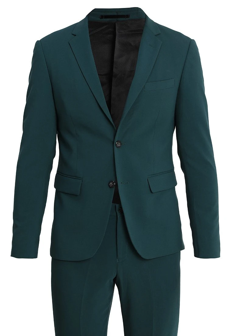 Lindbergh Plain Mens Suit - Kostuum - Dark Green 11 Lindbergh Plain Mens Suit - Kostuum - Dark Green - Afbeelding 11