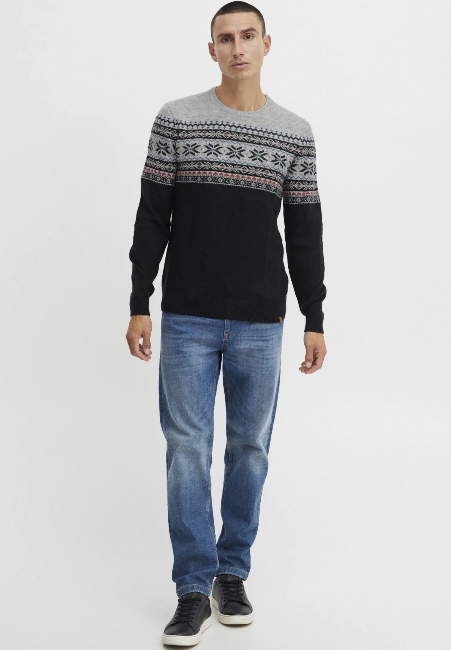 Blend Bhtjerik - Trui - Dark Navy 2 Blend Bhtjerik - Trui - Dark Navy - Afbeelding 2