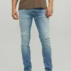 Jack & Jones Glenn Trek- Slim Fit Jeans - Blue Denim
