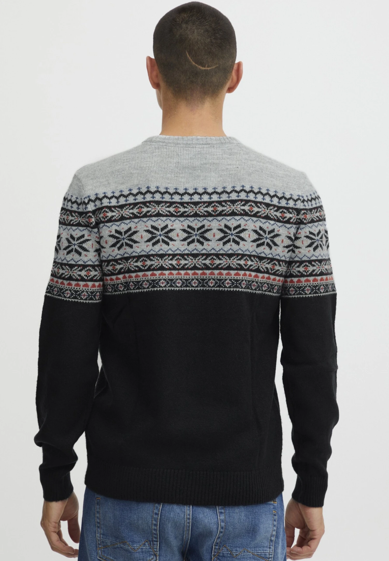 Blend Bhtjerik - Trui - Dark Navy 3 Blend Bhtjerik - Trui - Dark Navy - Afbeelding 3